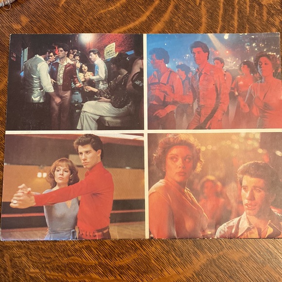 Saturday Night Fever book from 1977 with cast and music details. - Picture 2 of 5
